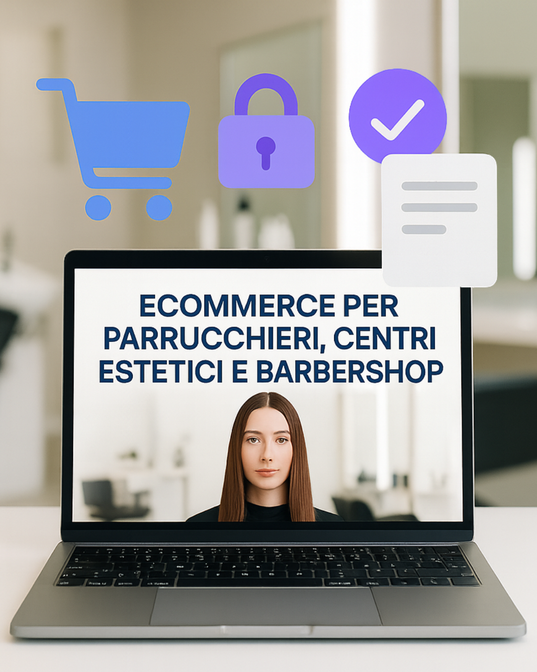 vendere online, shop online per parrucchieri, barber e centri estetici
